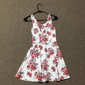 Tank-Top Style Floral Dress